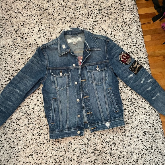 Guess denim jacket with graphic - Picture 5 of 5